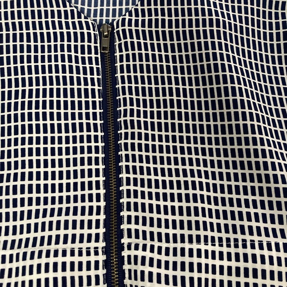 Apologize Pleione Women’s Blouse v neck with zipper in front long sleeve Size M - Picture 6 of 11